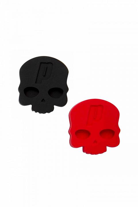 Prince Hydrogen Skull Vibration Dampener 2-Pack Red / Black
